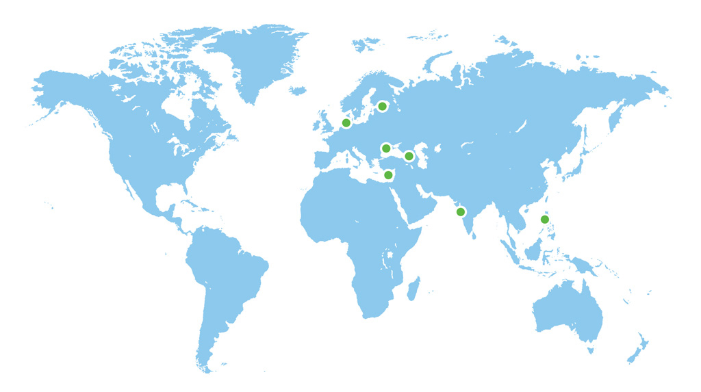 danika locations worldwide