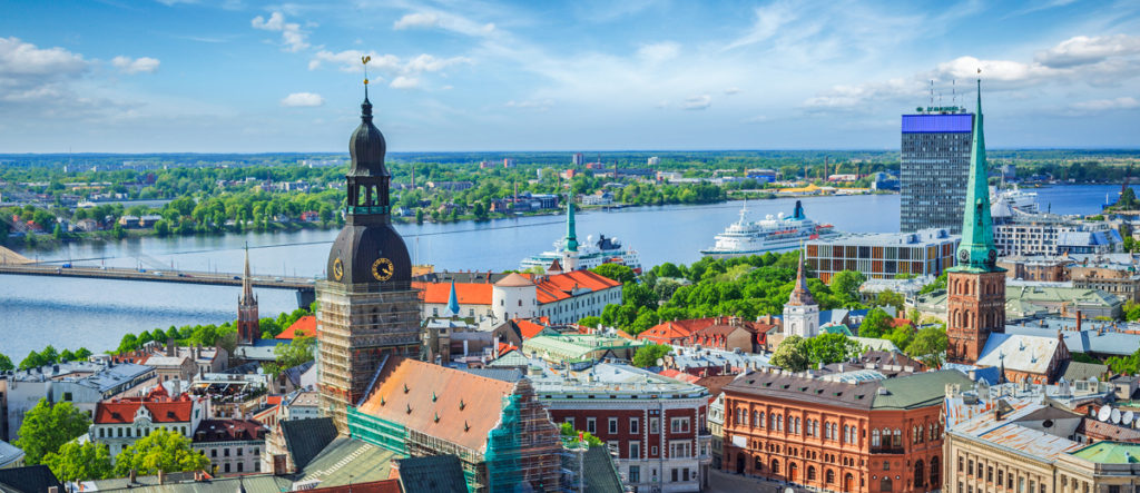 View over Riga, Latvia